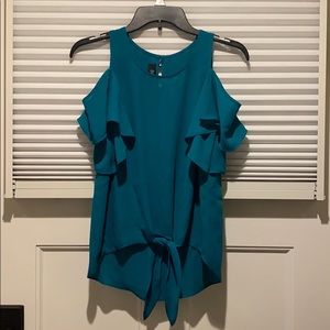 Teal Blouse